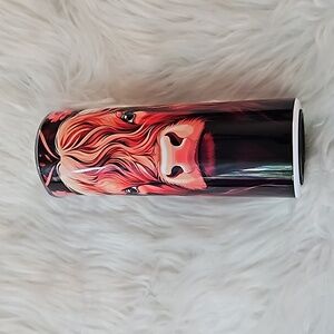 Highland cow tumbler